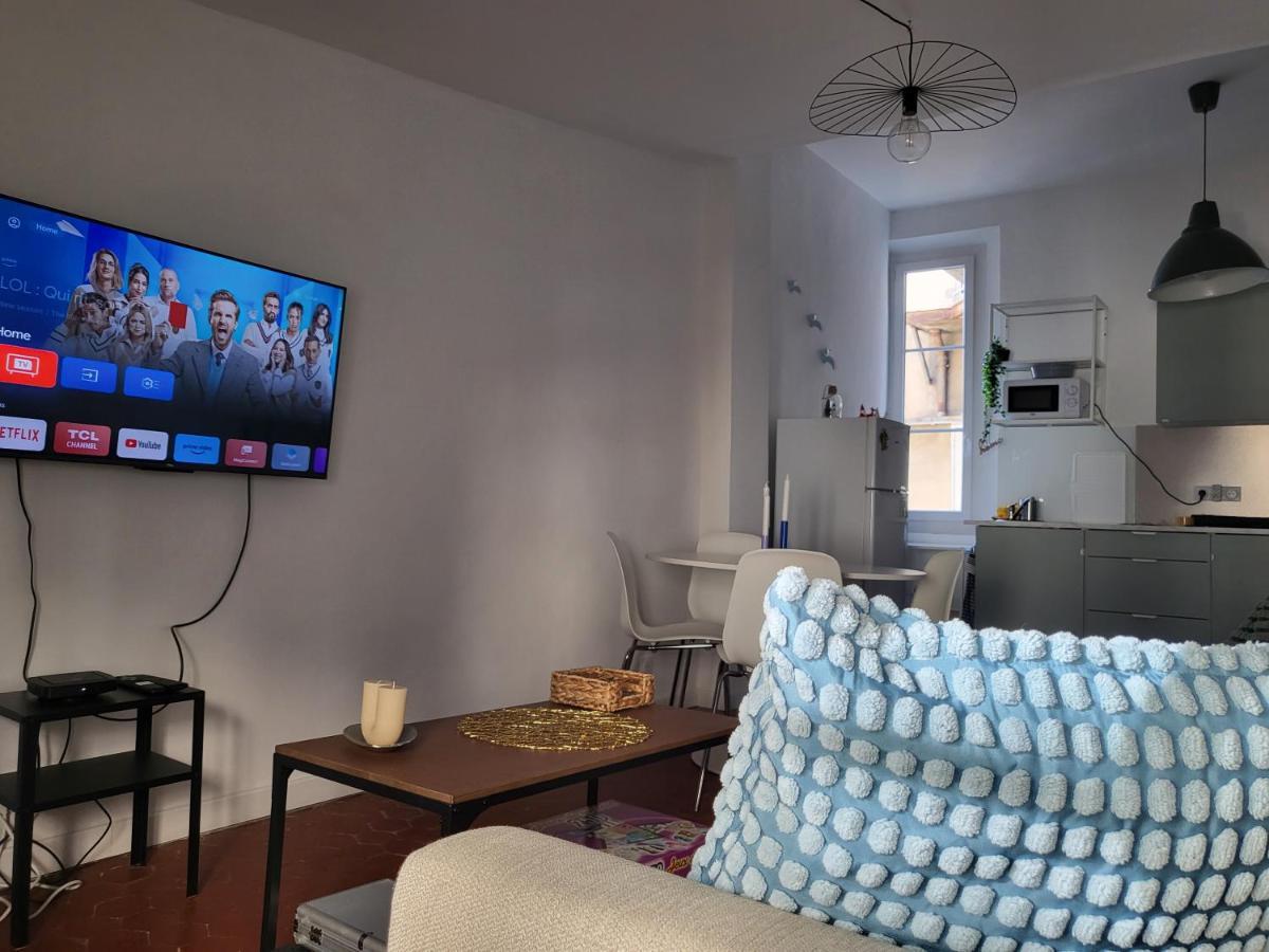 Appartement Avec Son Toit Terrasse, En Plein Coeur De Marsylia Zewnętrze zdjęcie