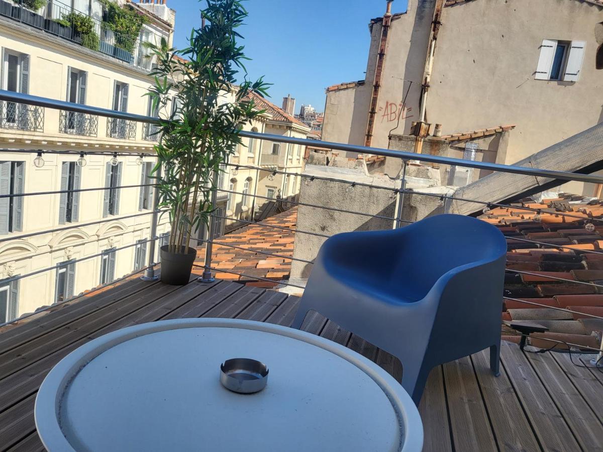 Appartement Avec Son Toit Terrasse, En Plein Coeur De Marsylia Zewnętrze zdjęcie