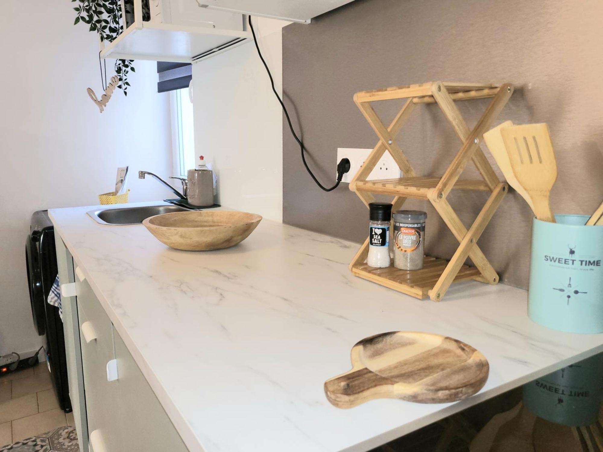 Appartement Avec Son Toit Terrasse, En Plein Coeur De Marsylia Zewnętrze zdjęcie